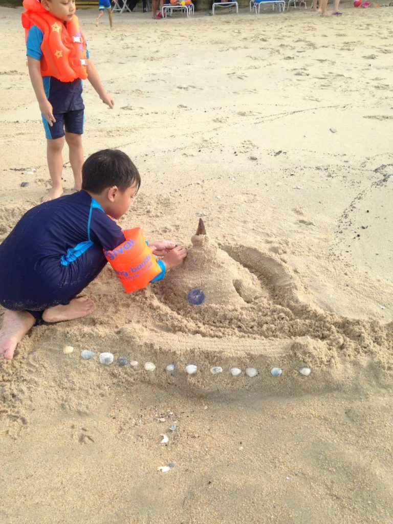 beach penang kids holiday
