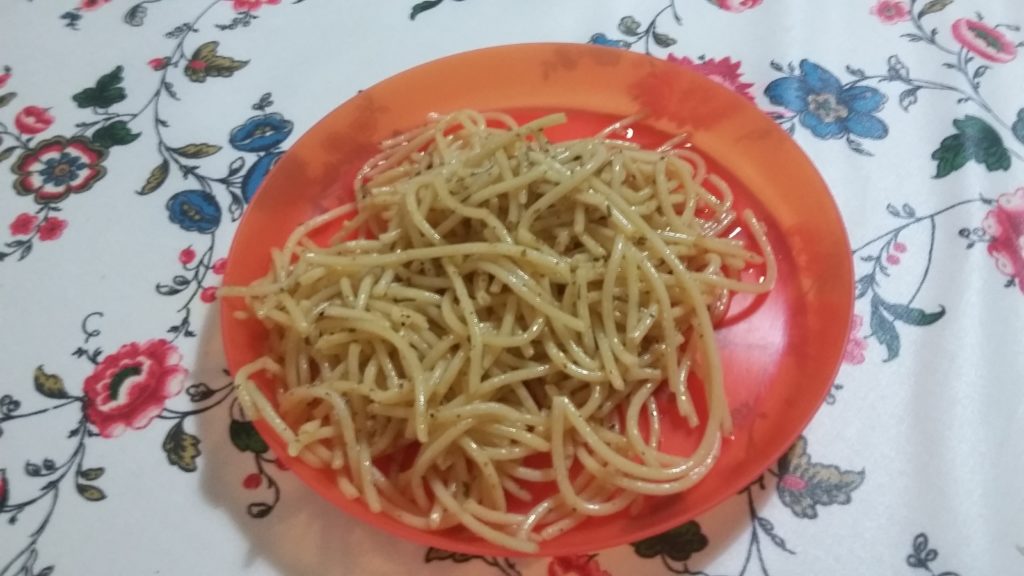 spaghetti aglio olio picky eaters kids