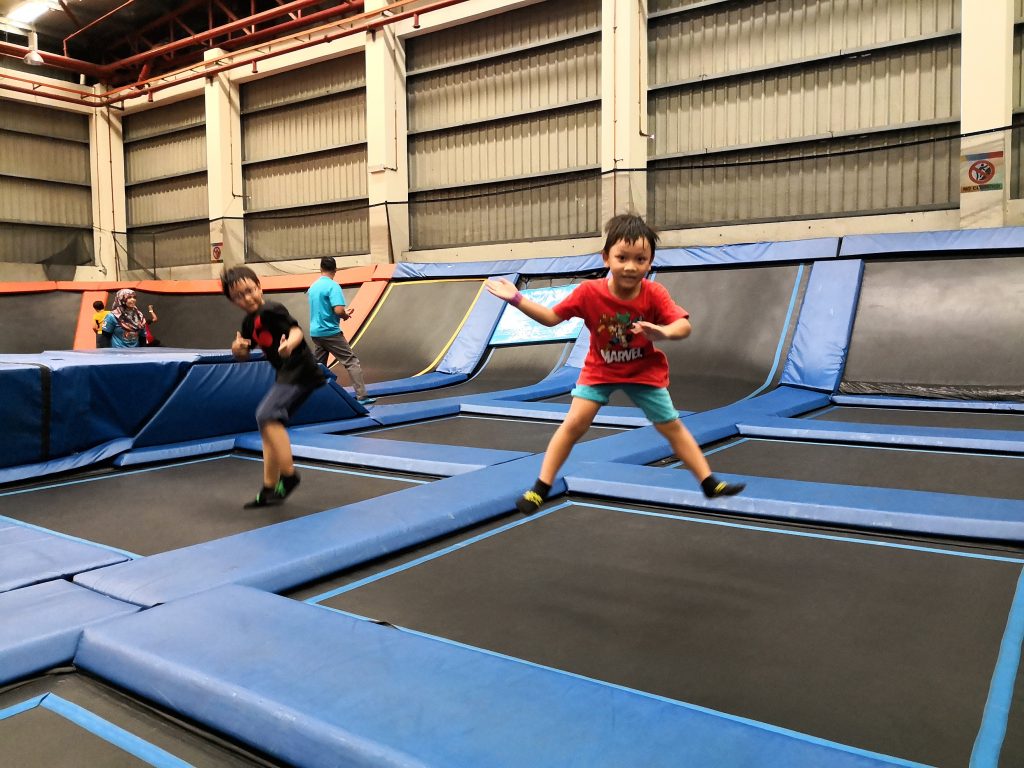 We Played At The Trampoline Park At Jump Street Asia In Pj Ninja Housewife