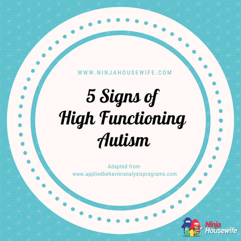 5 Signs Of High Functioning Autism