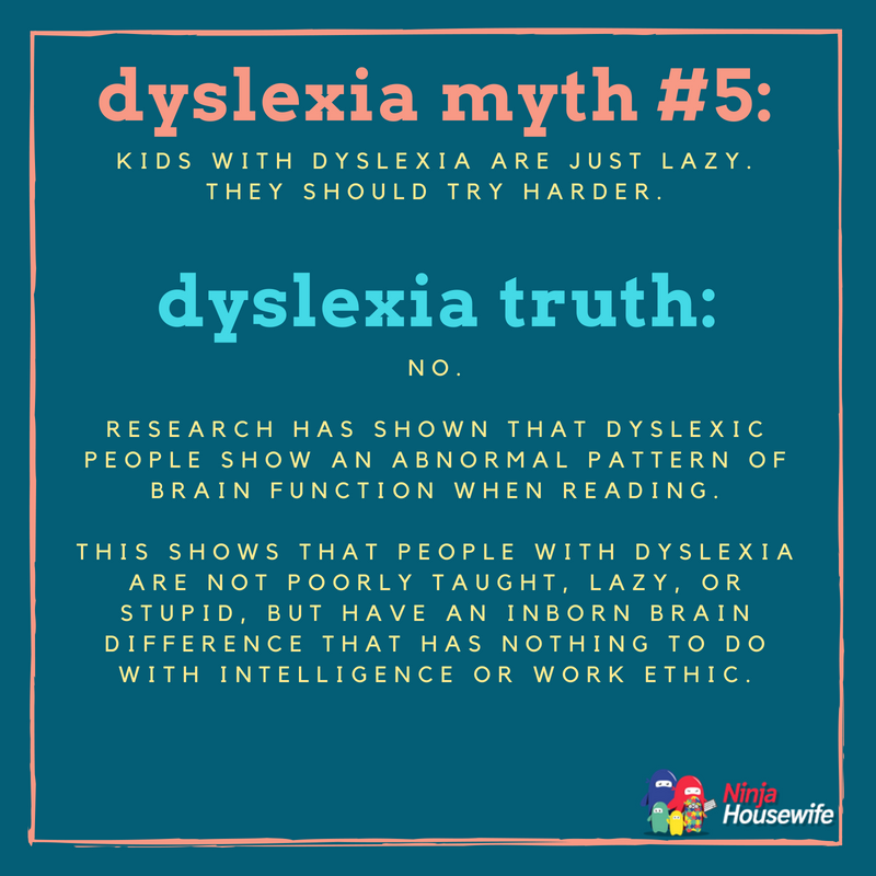 7 Most Common Dyslexia Myths VS Dyslexia Truths