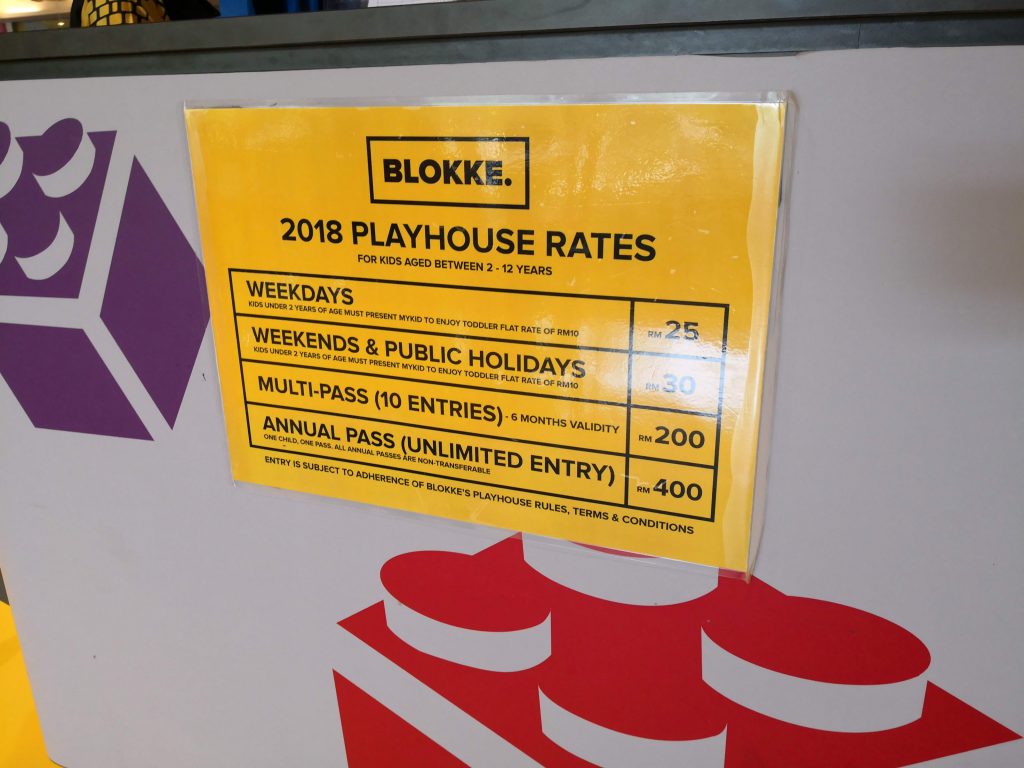 blokke cafe playhouse rates price fees review citta mall