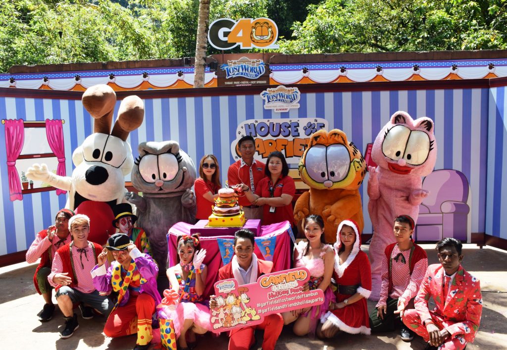 Garfield And Friends Invade The Lost World Of Tambun In Ipoh 