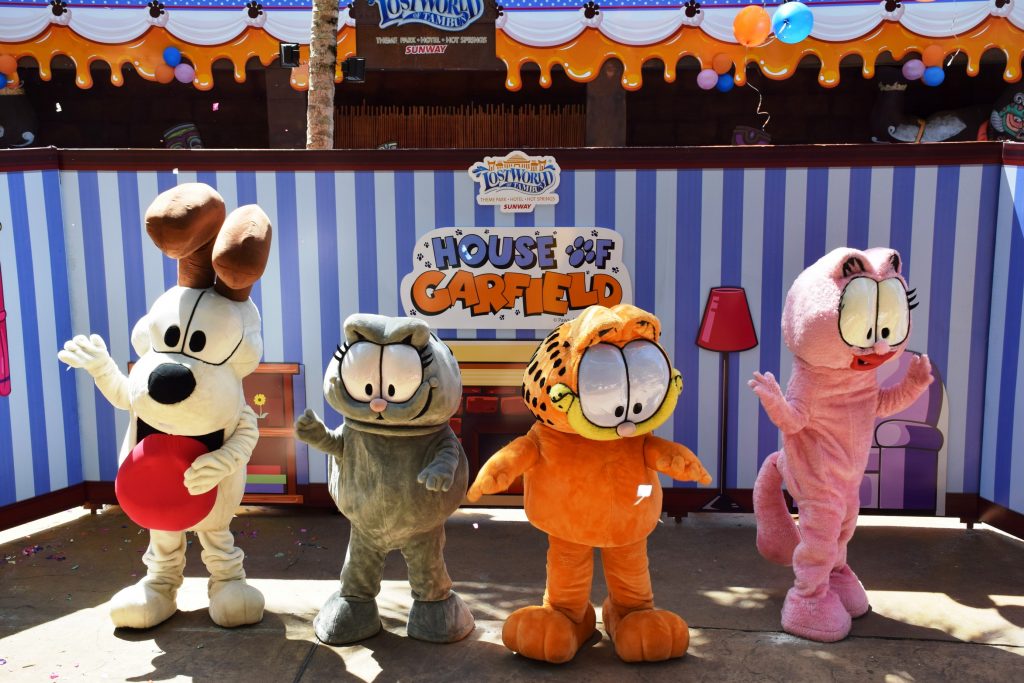 Garfield And Friends Invade The Lost World Of Tambun In Ipoh 