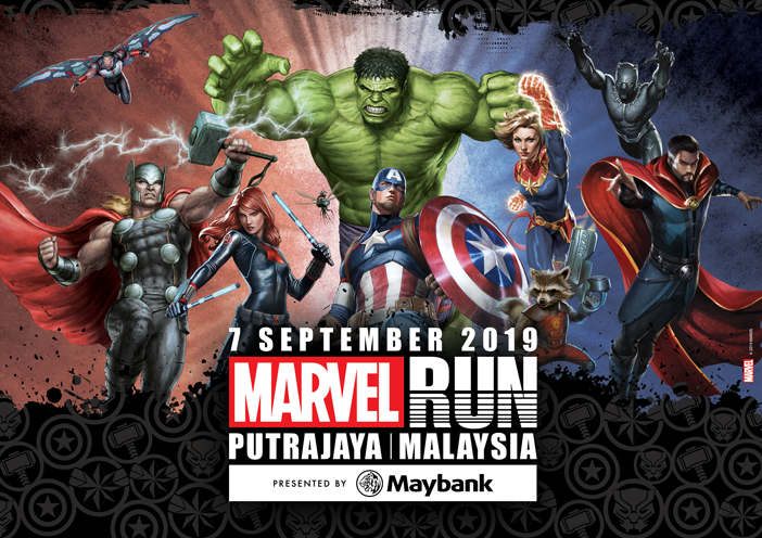 marvel run putrajaya malaysia race 2019