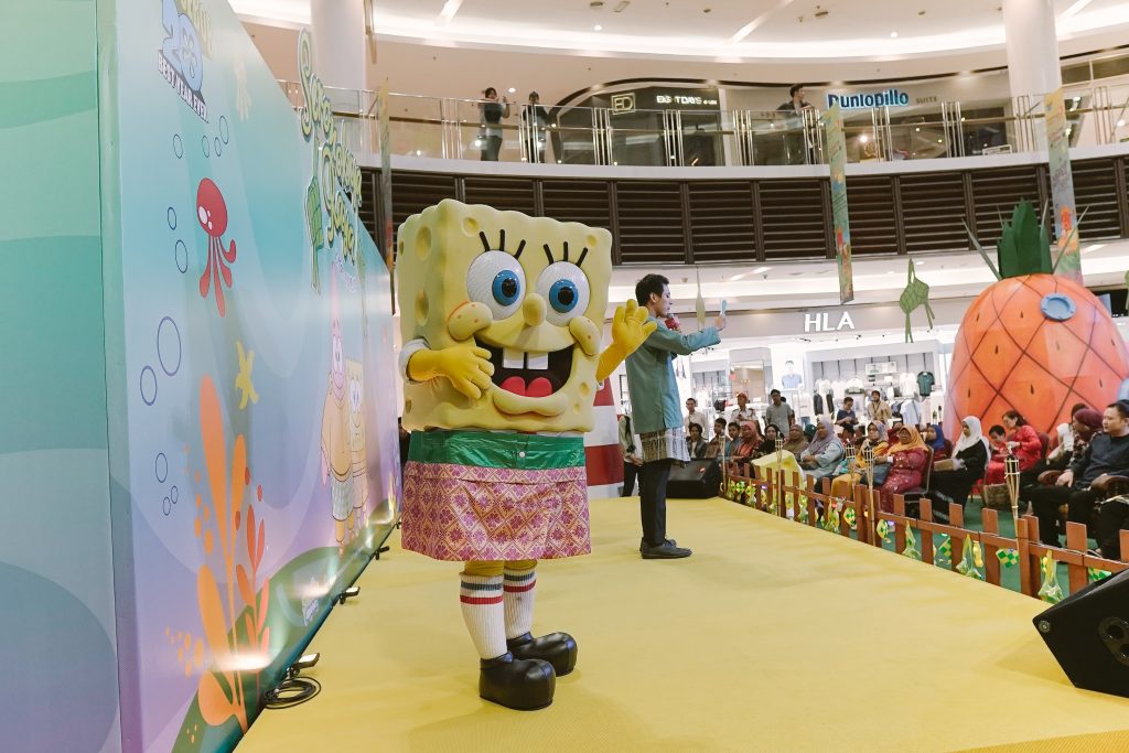 Paradigm Mall Petaling Jaya and Johor Bahru Spongebob Squarepants