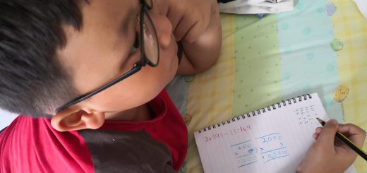 math journal kid