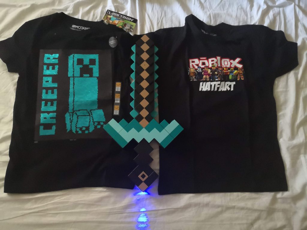 minecraft roblox birthday children gifts