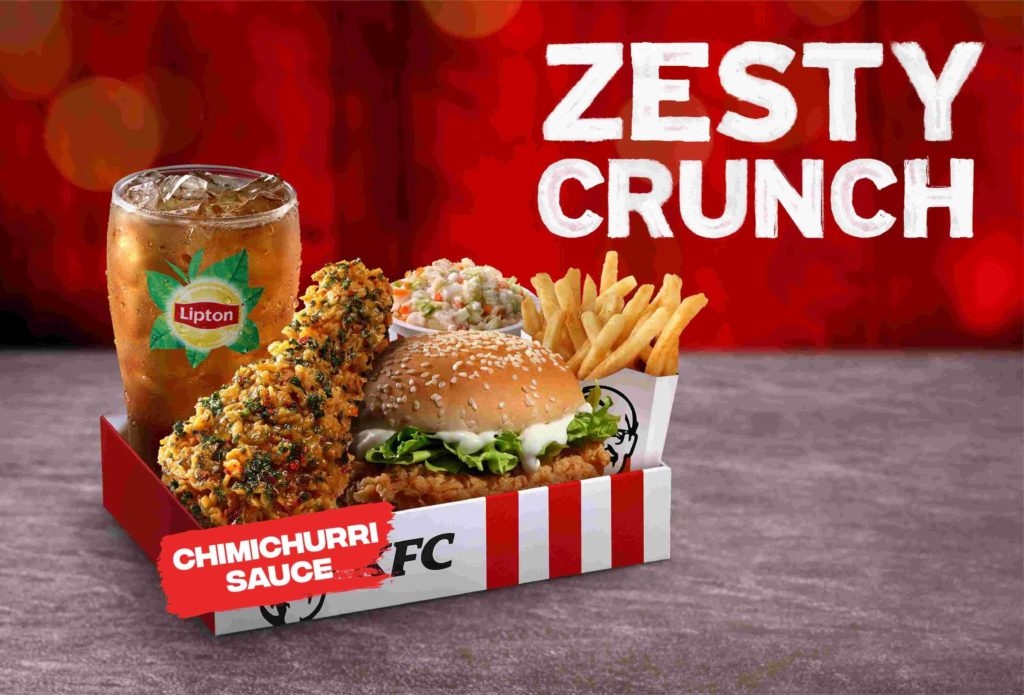 New KFC Zesty Crunch Chicken Features Chimichurri Sauce For Ramadan Review