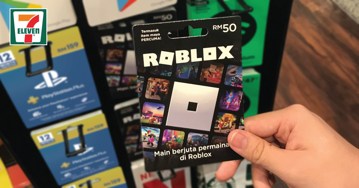 Roblox Gift Cards Now Available At 7 Eleven Malaysia Ninja Housewife - roblox music code for autism